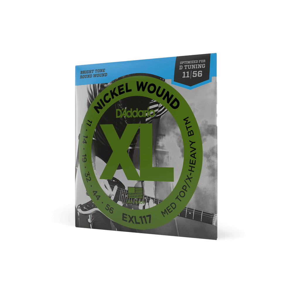 D'Addario EXL Nickel Wound Electric Guitar Strings | Select Gauge