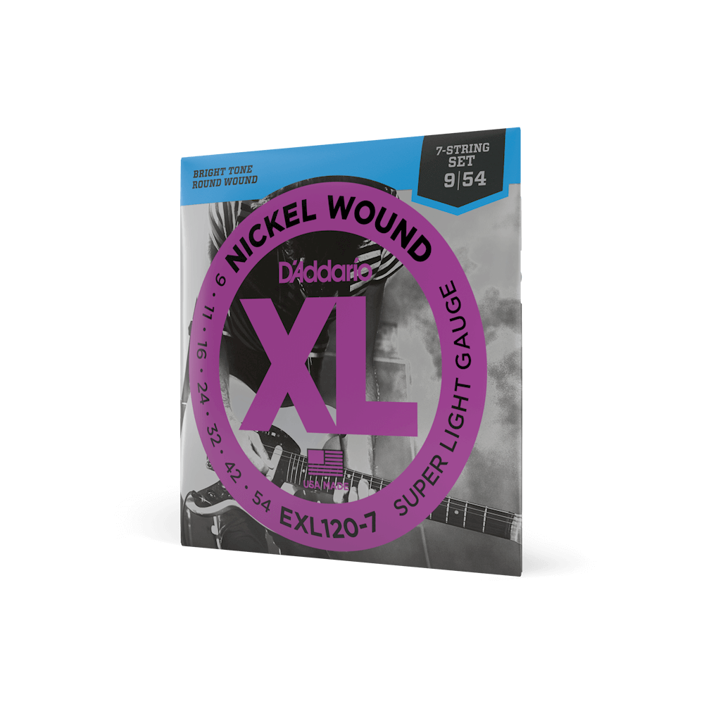 D'Addario EXL Nickel Wound Electric Guitar Strings | Select Gauge