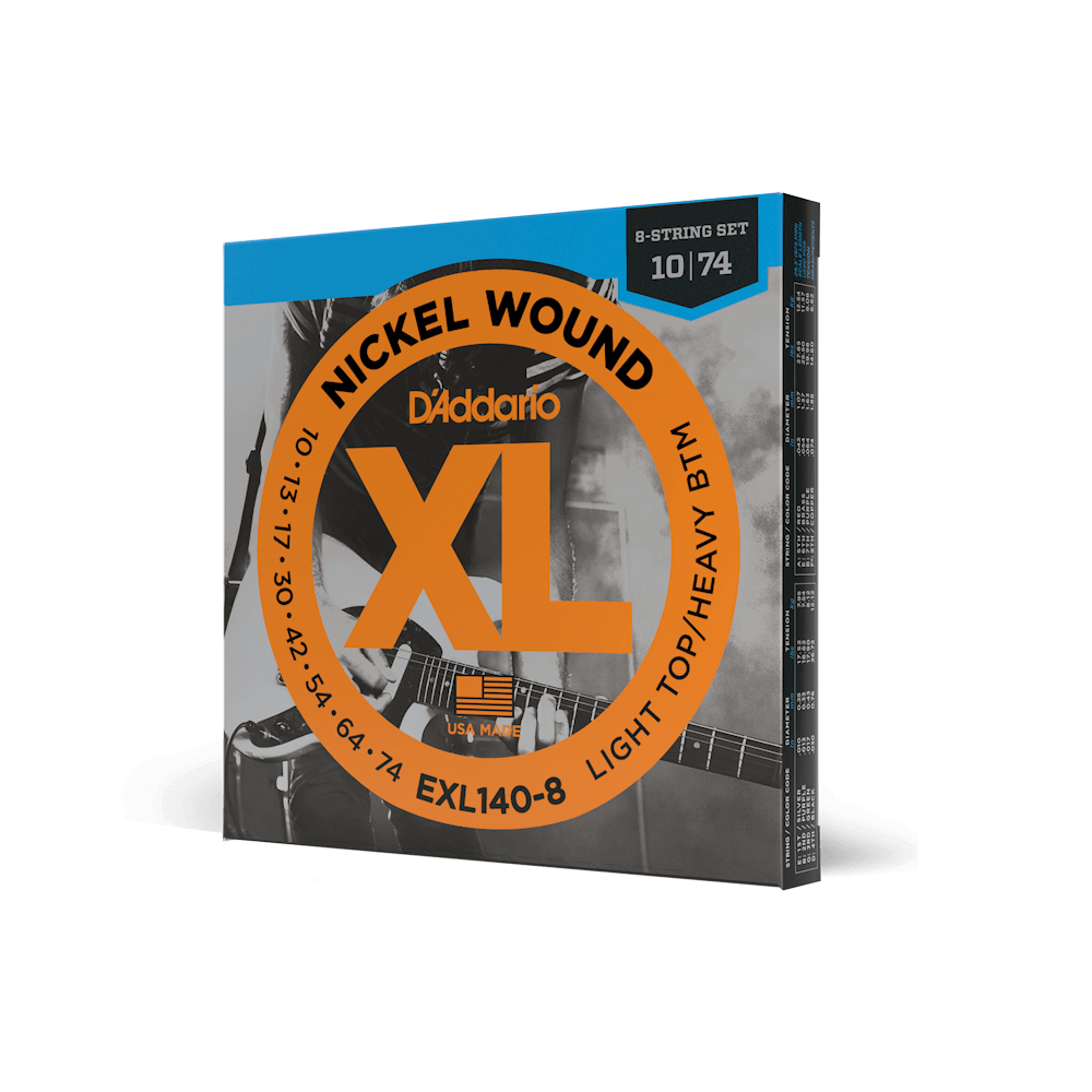 D'Addario EXL Nickel Wound Electric Guitar Strings | Select Gauge