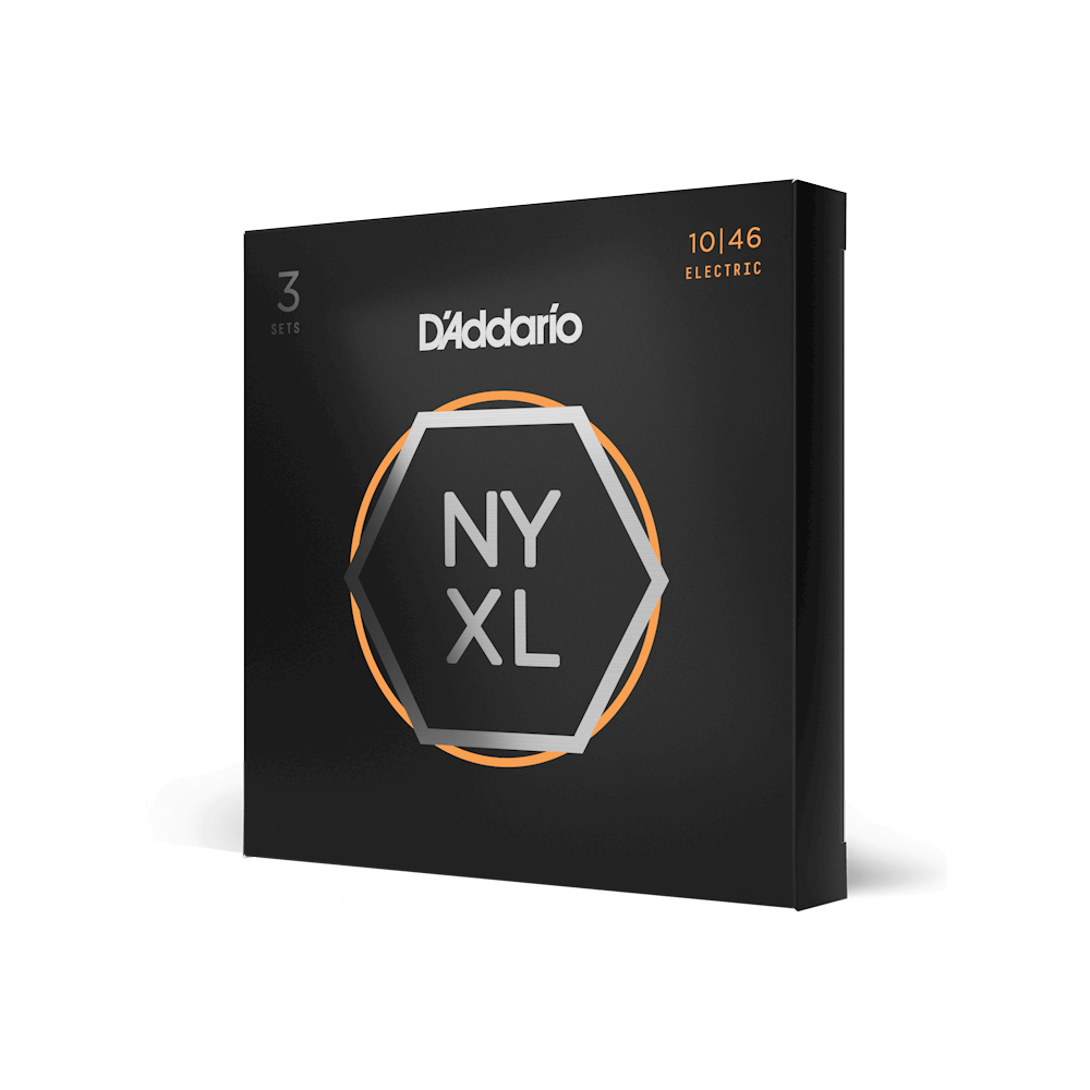 D'Addario NYXL Nickel Wound Electric Guitar Strings | Multipacks