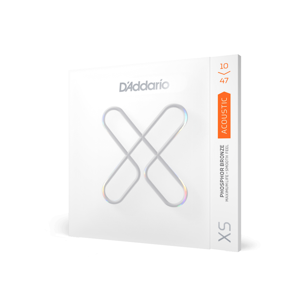 D'Addario XS Coated Phosphor Bronze Acoustic Strings | Select Gauge