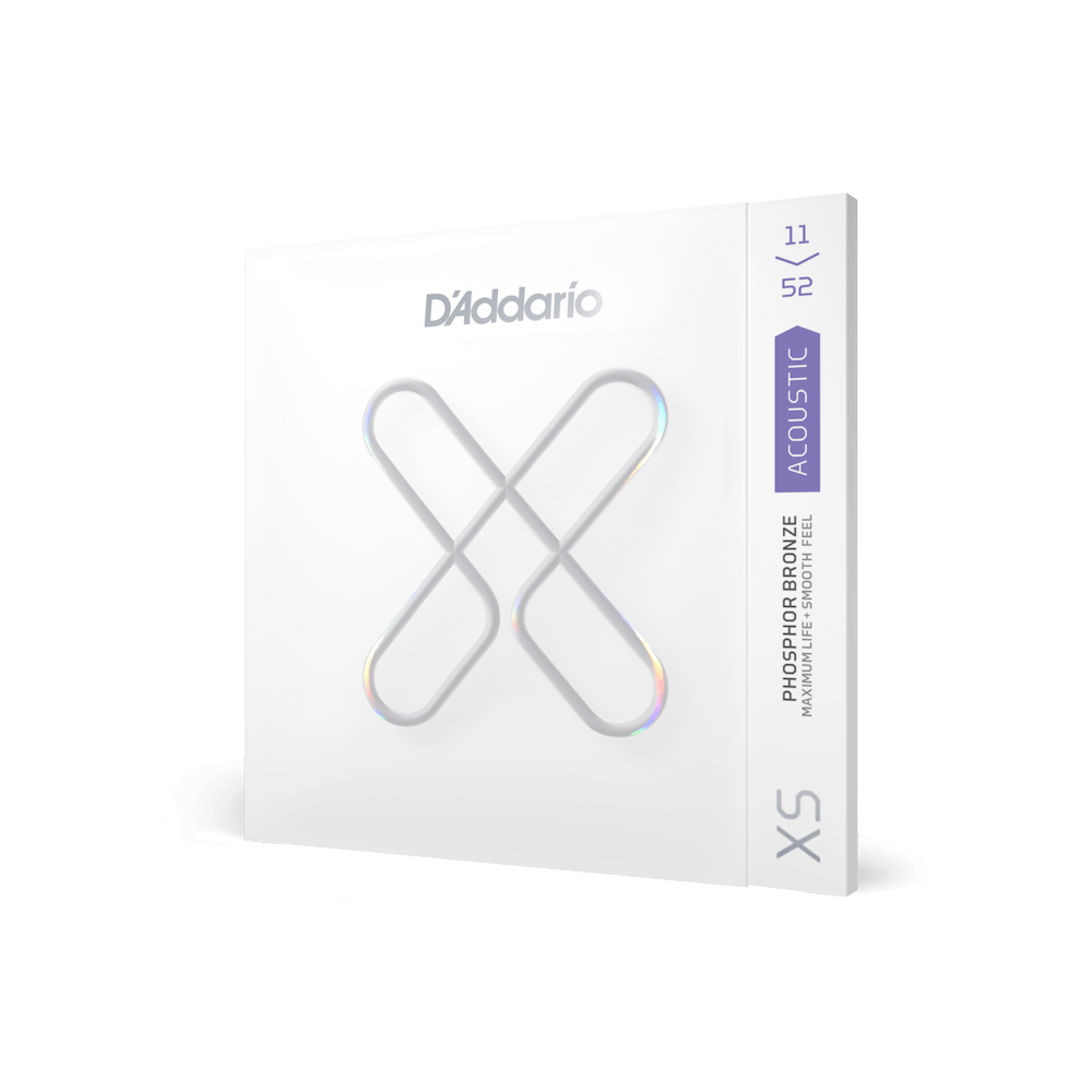 D'Addario XS Coated Phosphor Bronze Acoustic Strings | Select Gauge