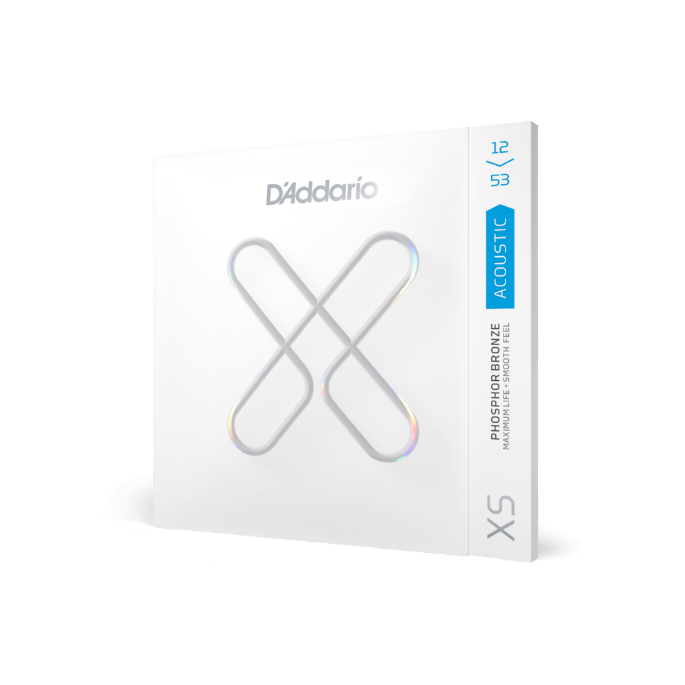 D'Addario XS Coated Phosphor Bronze Acoustic Strings | Select Gauge