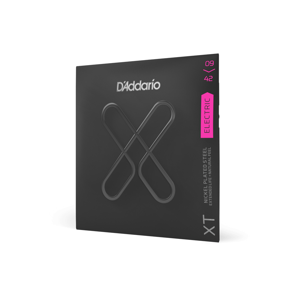 D'Addario XT Coated Nickel Plated Steel Electric Strings | Select Gauge