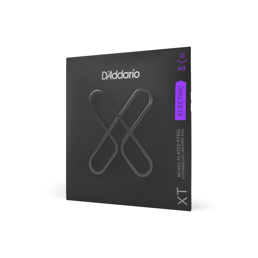 D'Addario XT Coated Nickel Plated Steel Electric Strings | Select Gauge