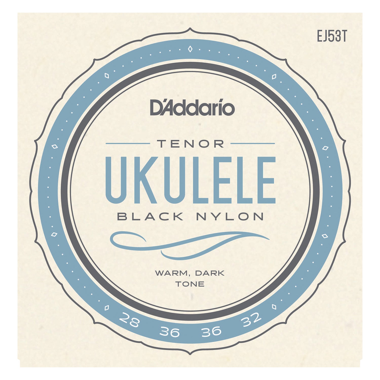 D'Addario EJ53T Pro-Arté Rectified Ukulele Strings, Tenor Ukulele/Hawaiian
