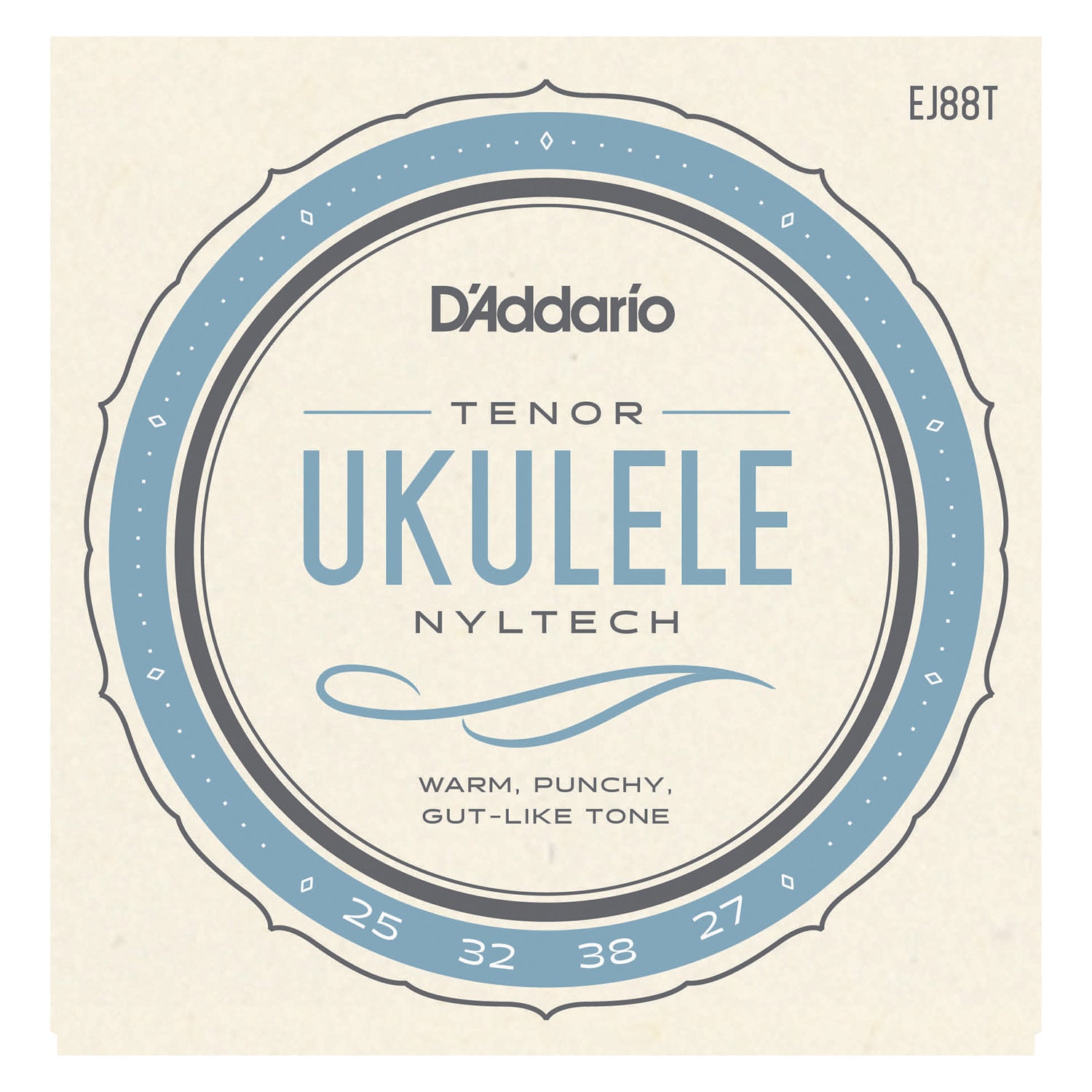 D'Addario EJ88T Nyltech Ukulele Strings, Tenor