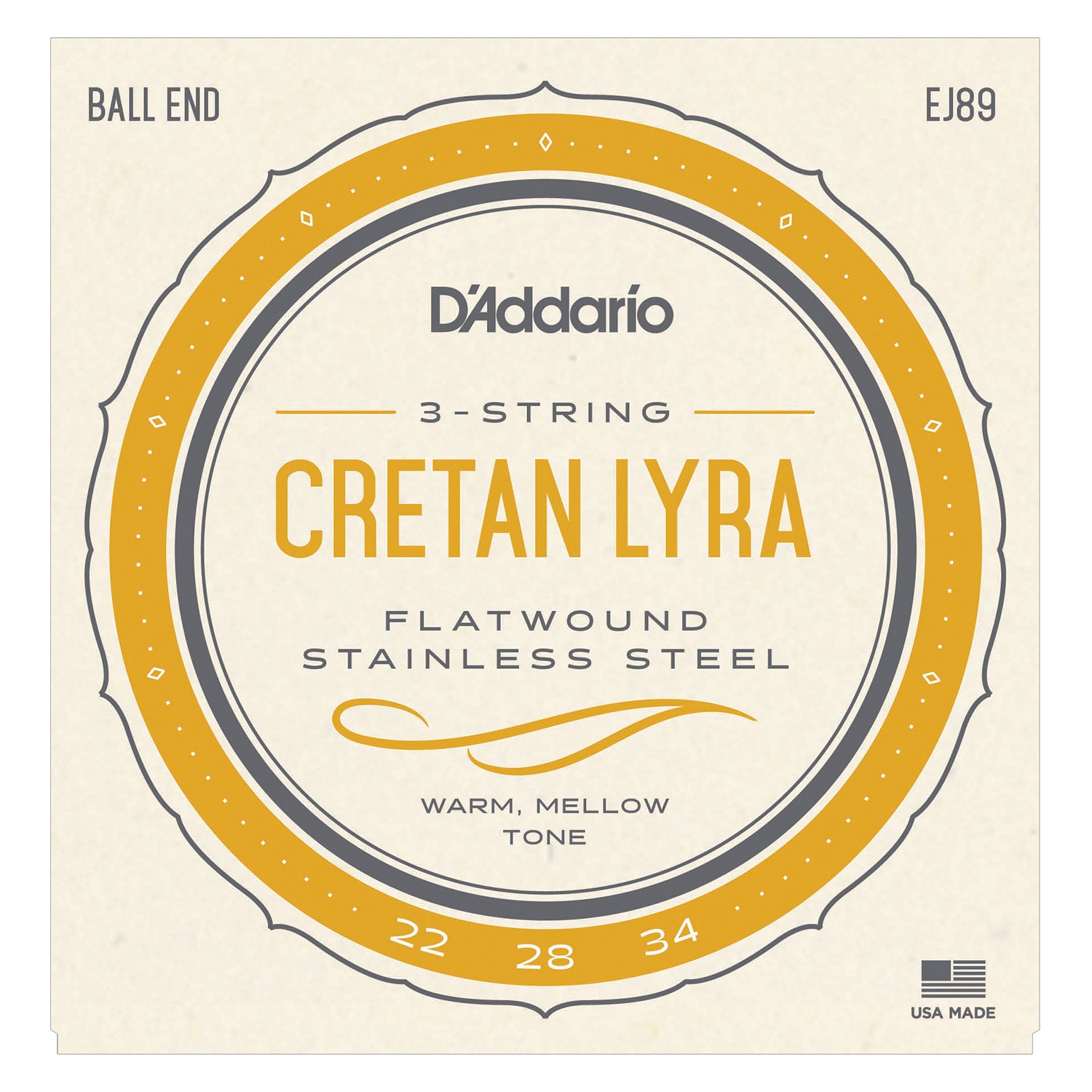D'Addario EJ89 Cretan Lyra