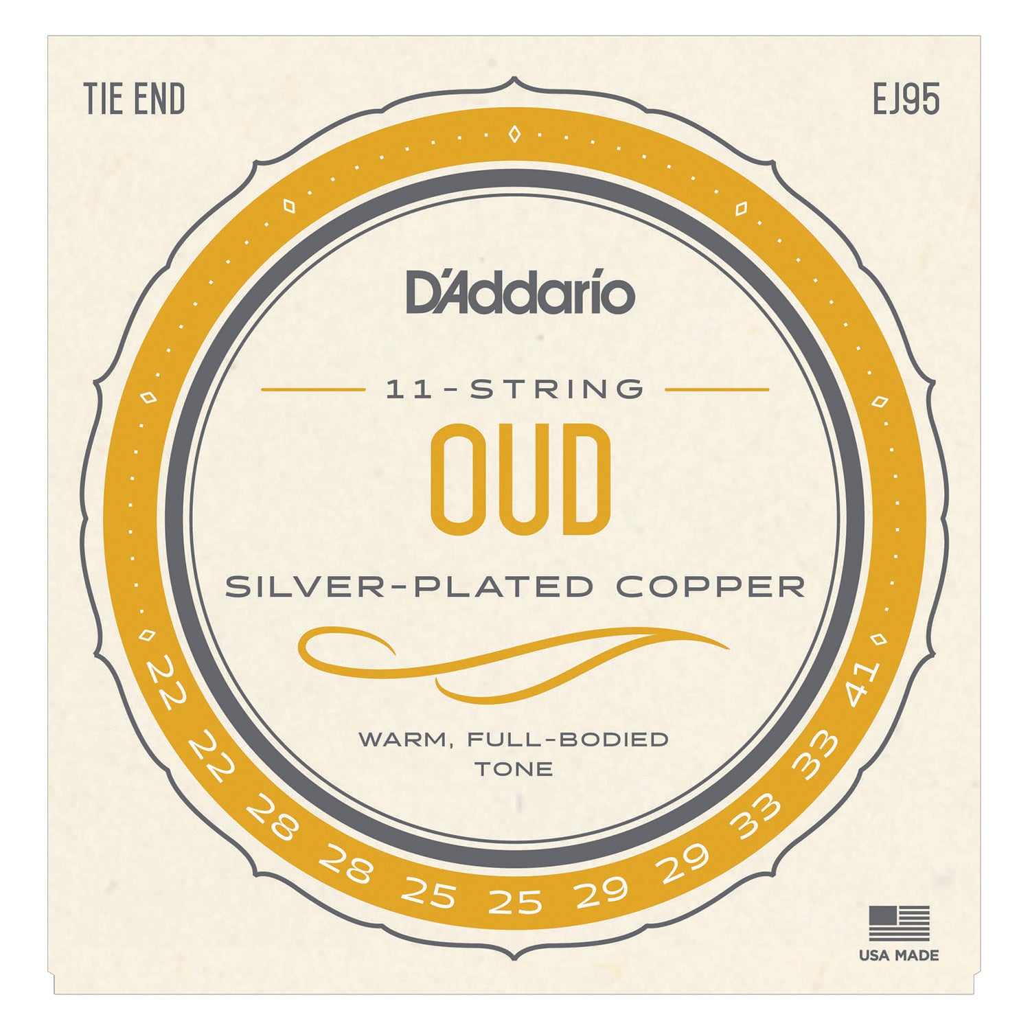 D'Addario EJ95 Oud/11-String Set