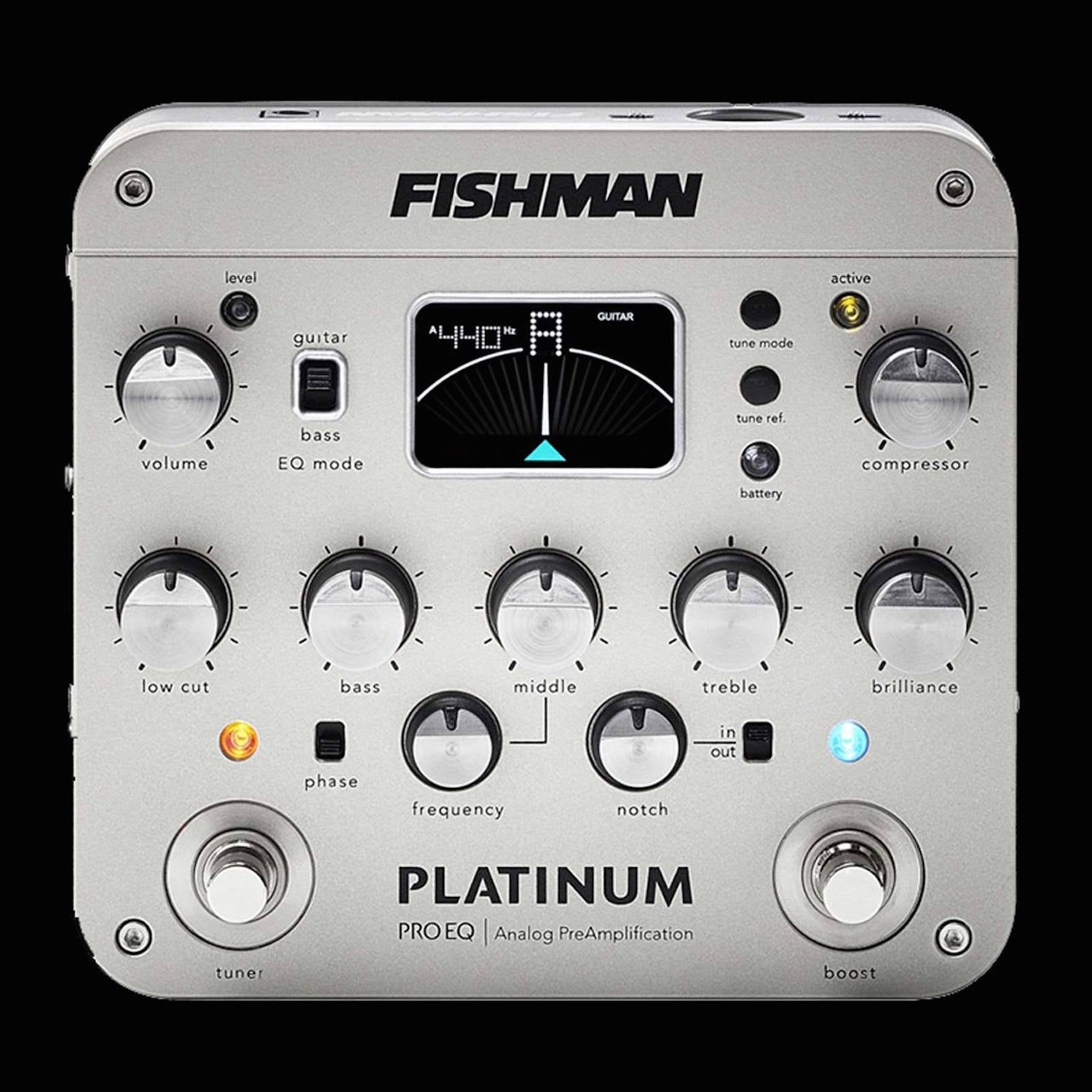 Fishman Platinum Pro EQ Acoustic Guitar Preamp