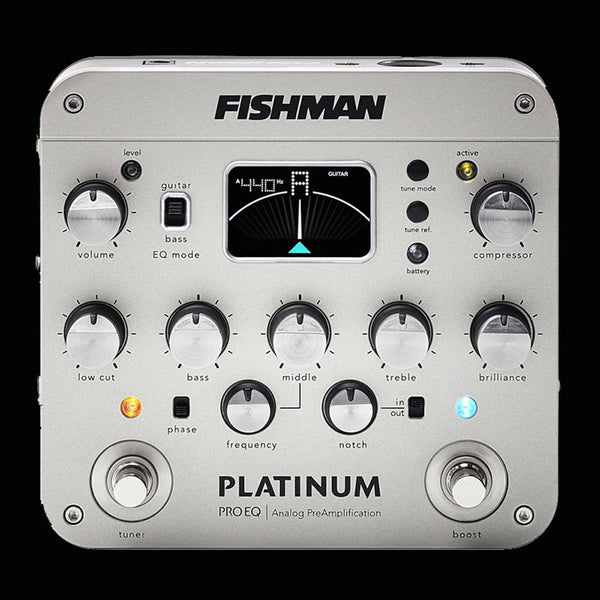 FISHMAN Platinum Pro Analog Preampアダプター付-