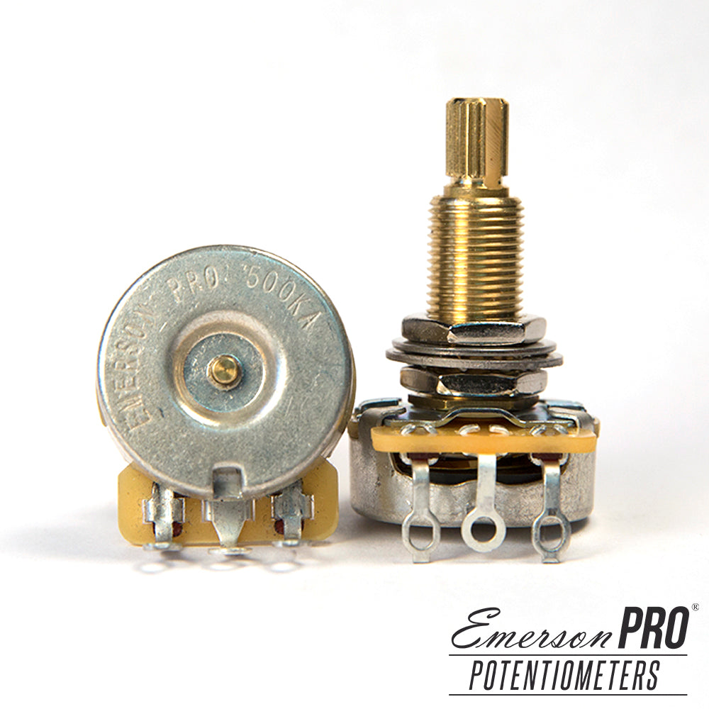 Emerson Pro CTS 500K Long Split Shaft Potentiometer