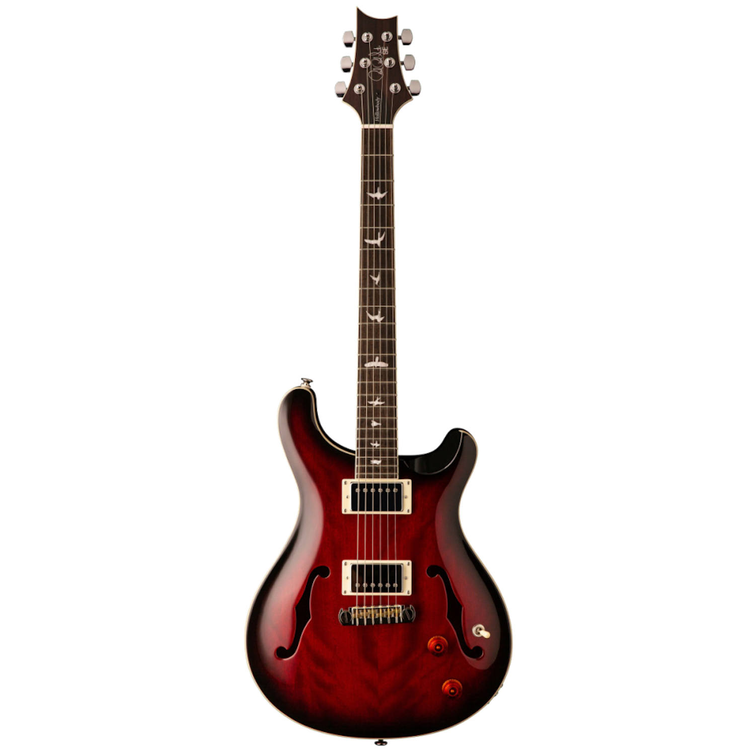 PRS SE Hollowbody Standard Fire Red Burst