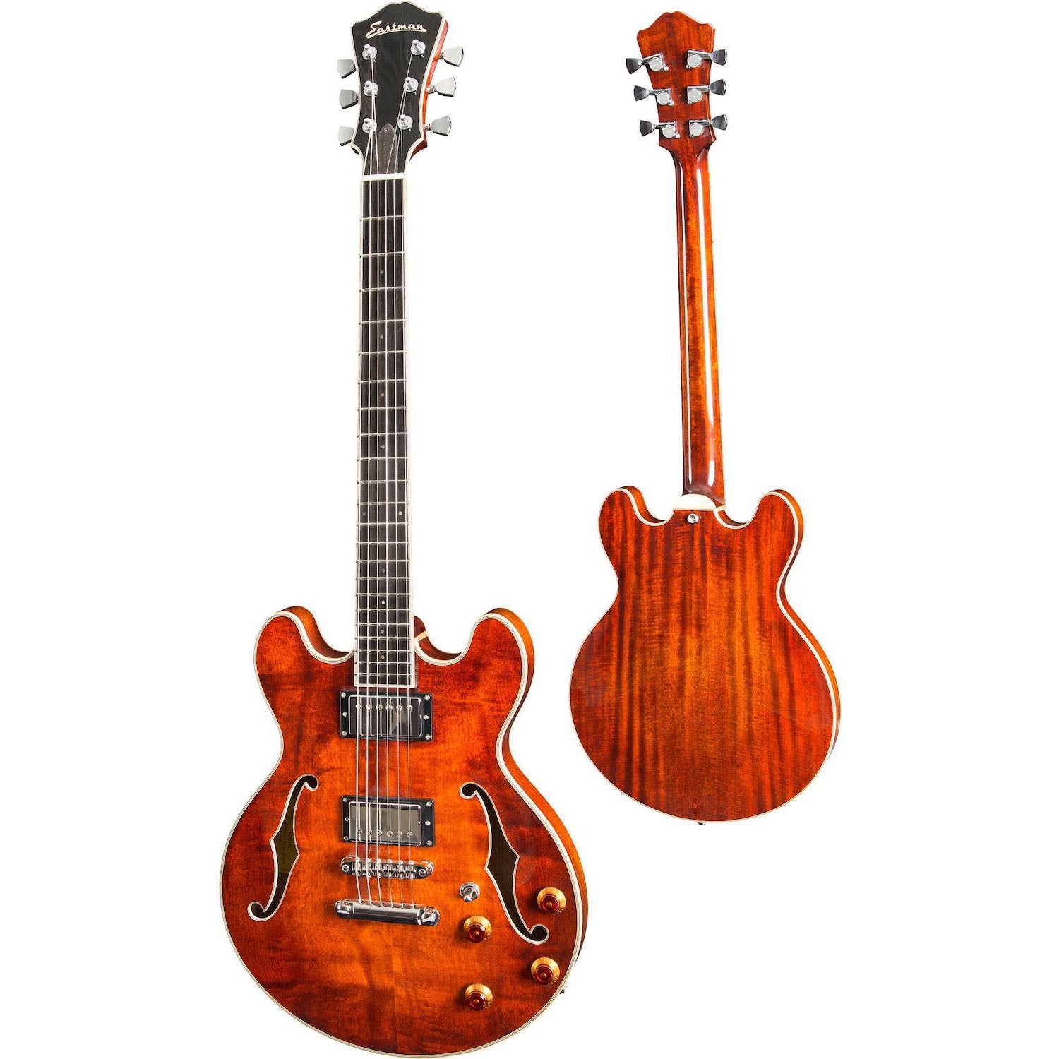 Eastman T184MX Thinline Semi-Hollow Electric