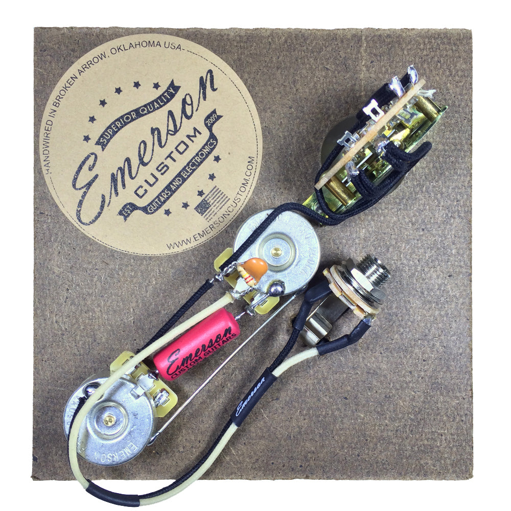 Emerson Telecaster 3-Way 250K Premier Pro Prewired Kit