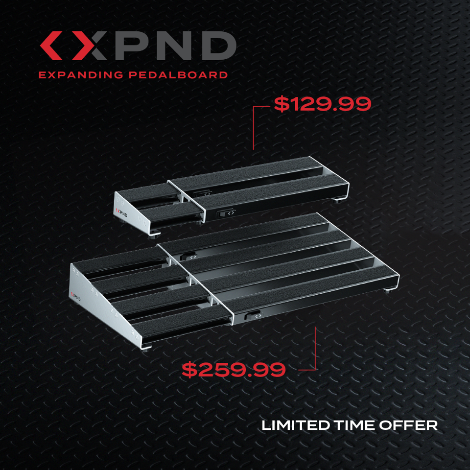 D'Addario XPND Pedal Boards