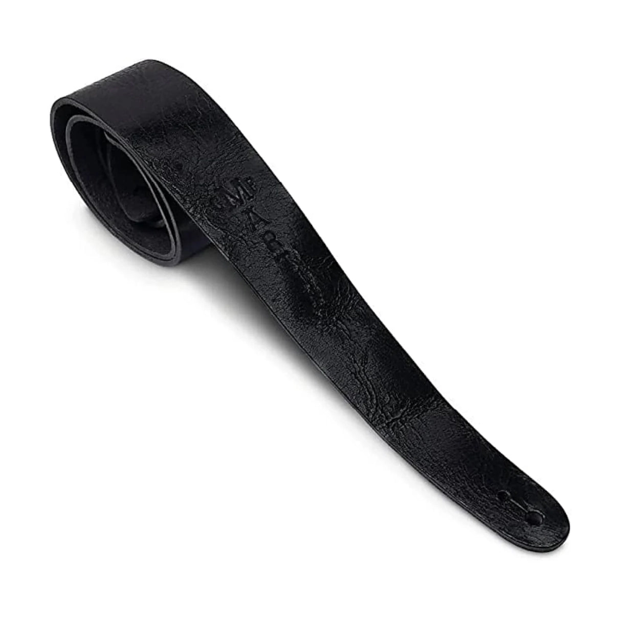 Martin Strap Vintage Leather Belt Black