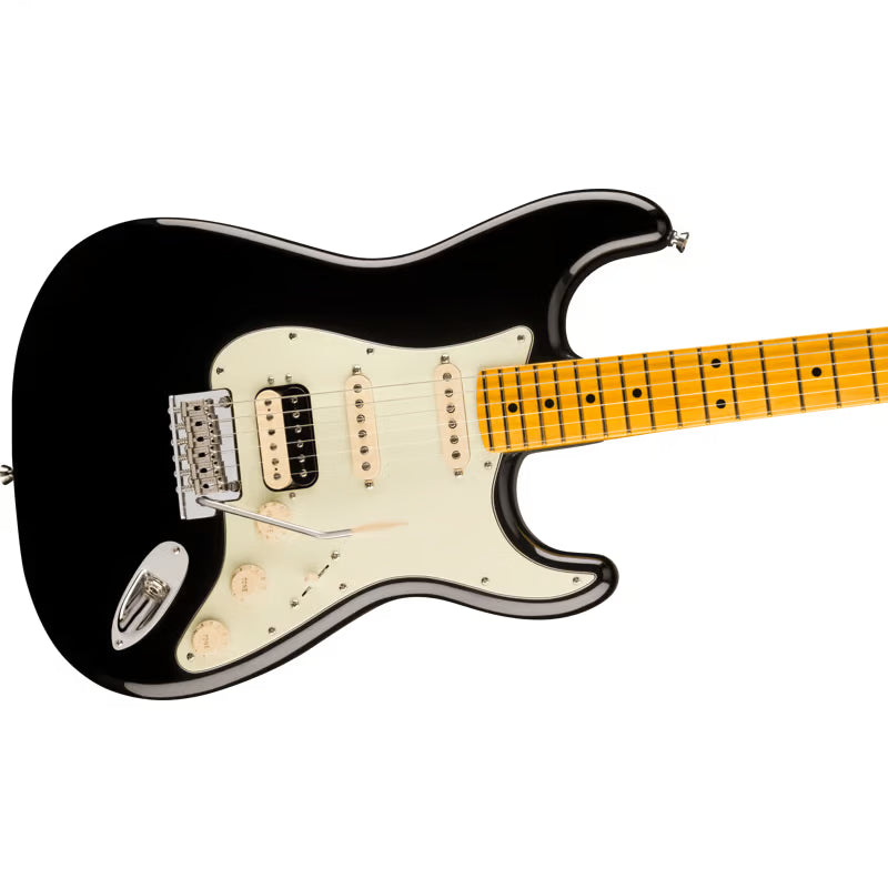 American Professional Stratocaster® HSS Maple Fingerboard, Black