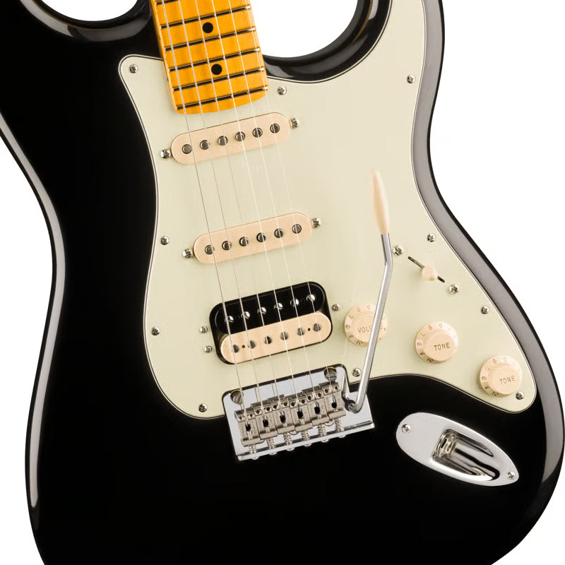 American Professional Stratocaster® HSS Maple Fingerboard, Black