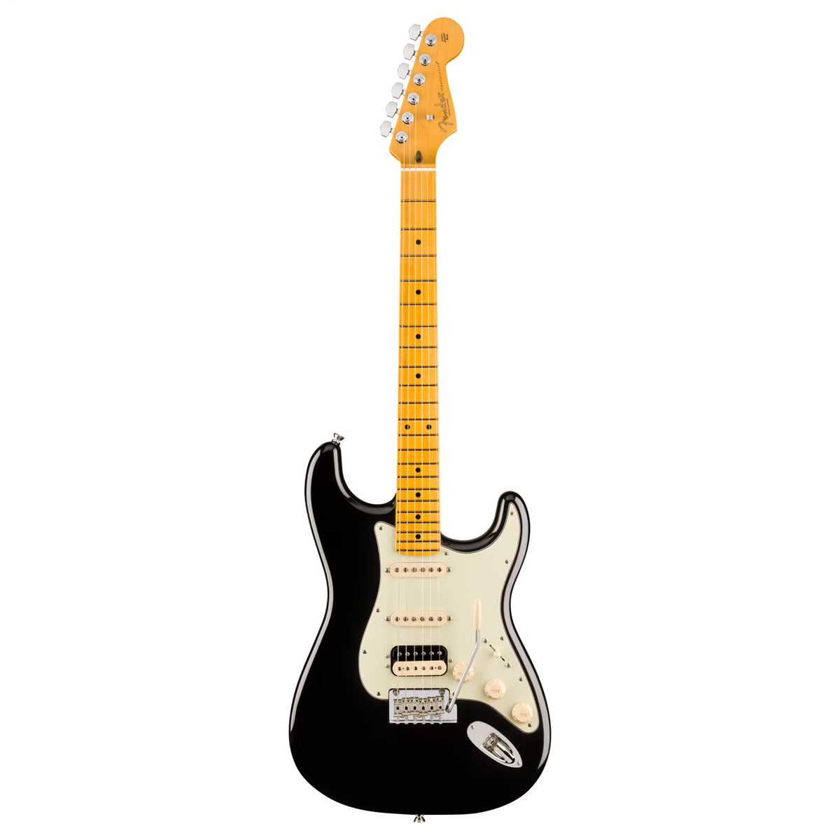 American Professional Stratocaster® HSS Maple Fingerboard, Black