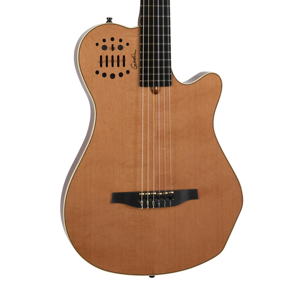 Godin Multiac Grand Concert SA Natural HG Classical Guitar w/Bag