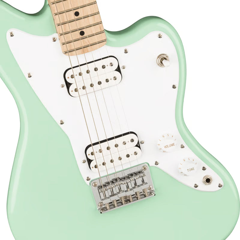 Squier Mini Jazzmaster® HH, Maple Fingerboard, Surf Green