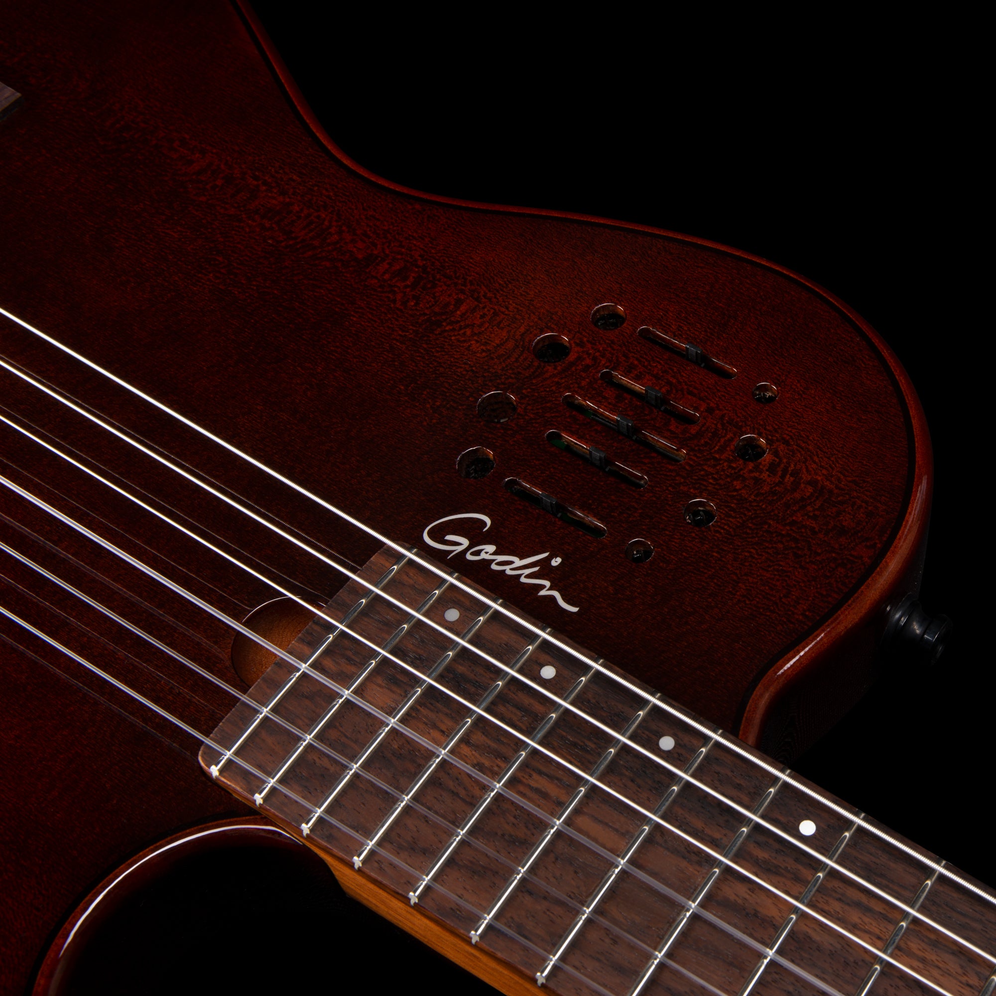 Godin Multiac Mundial Kanyon Burst Classical Guitar w/Gig Bag