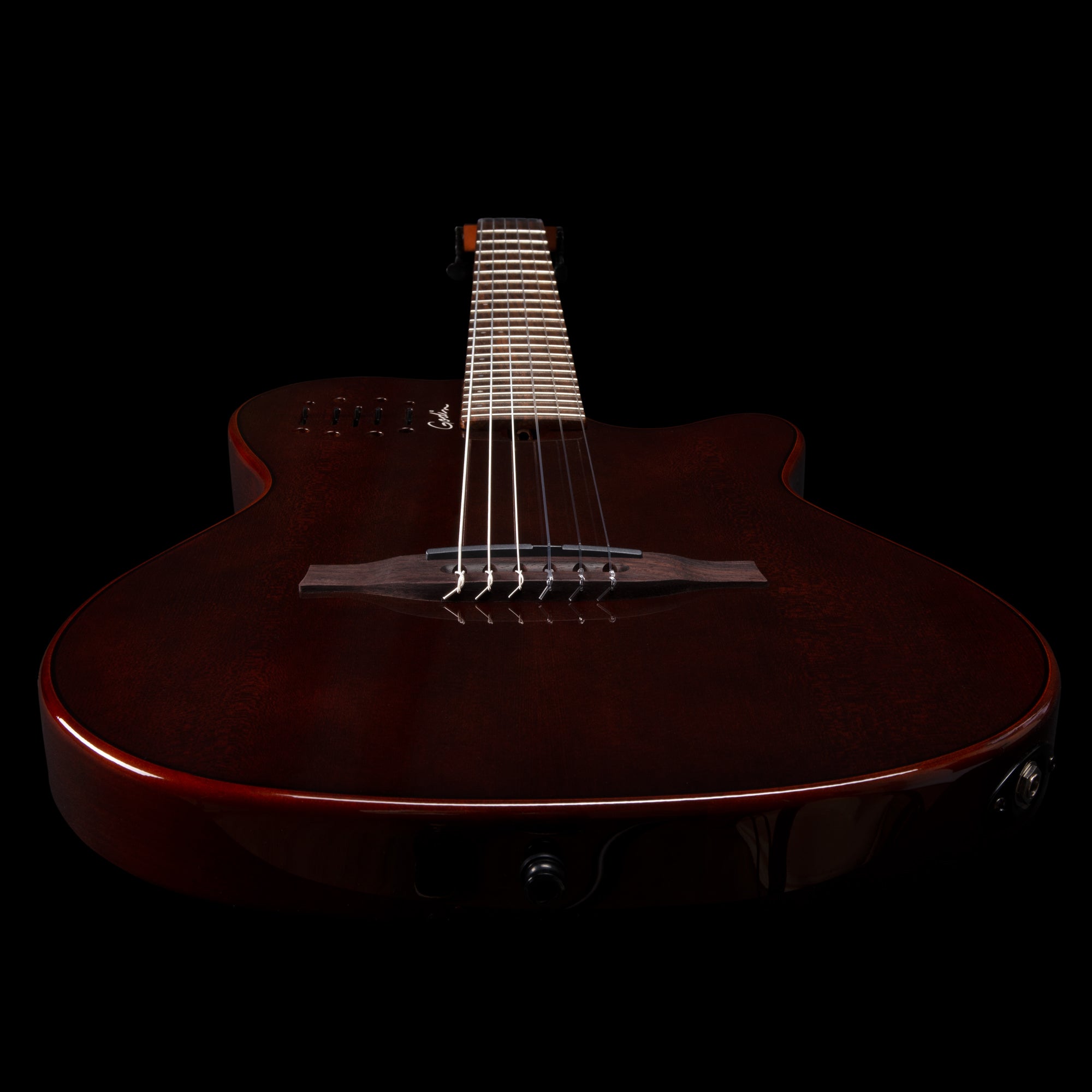 Godin Multiac Mundial Kanyon Burst Classical Guitar w/Gig Bag