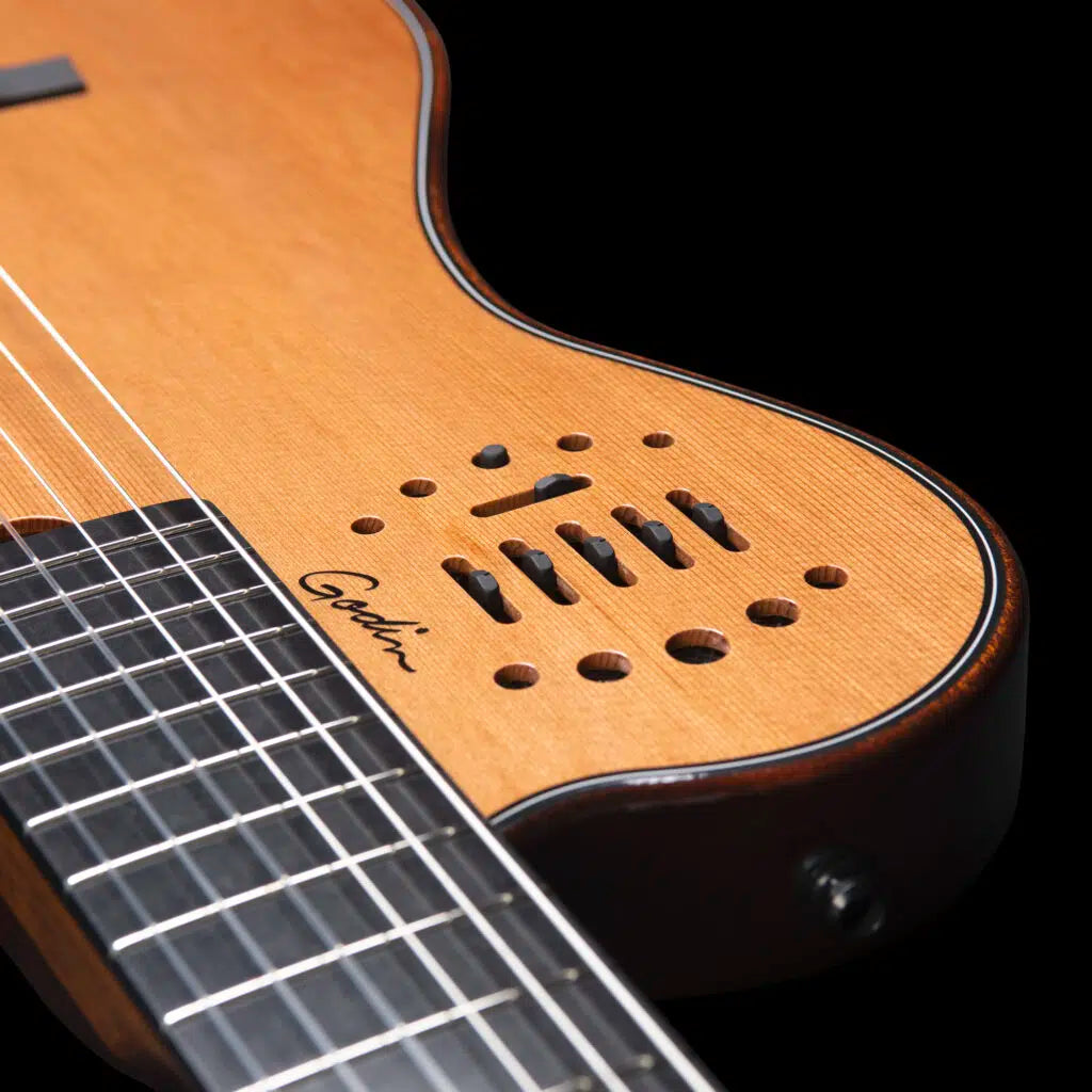 Godin Multiac Mundial Grand Concert Mahogany Deluxe Classical Guitar w/Bag