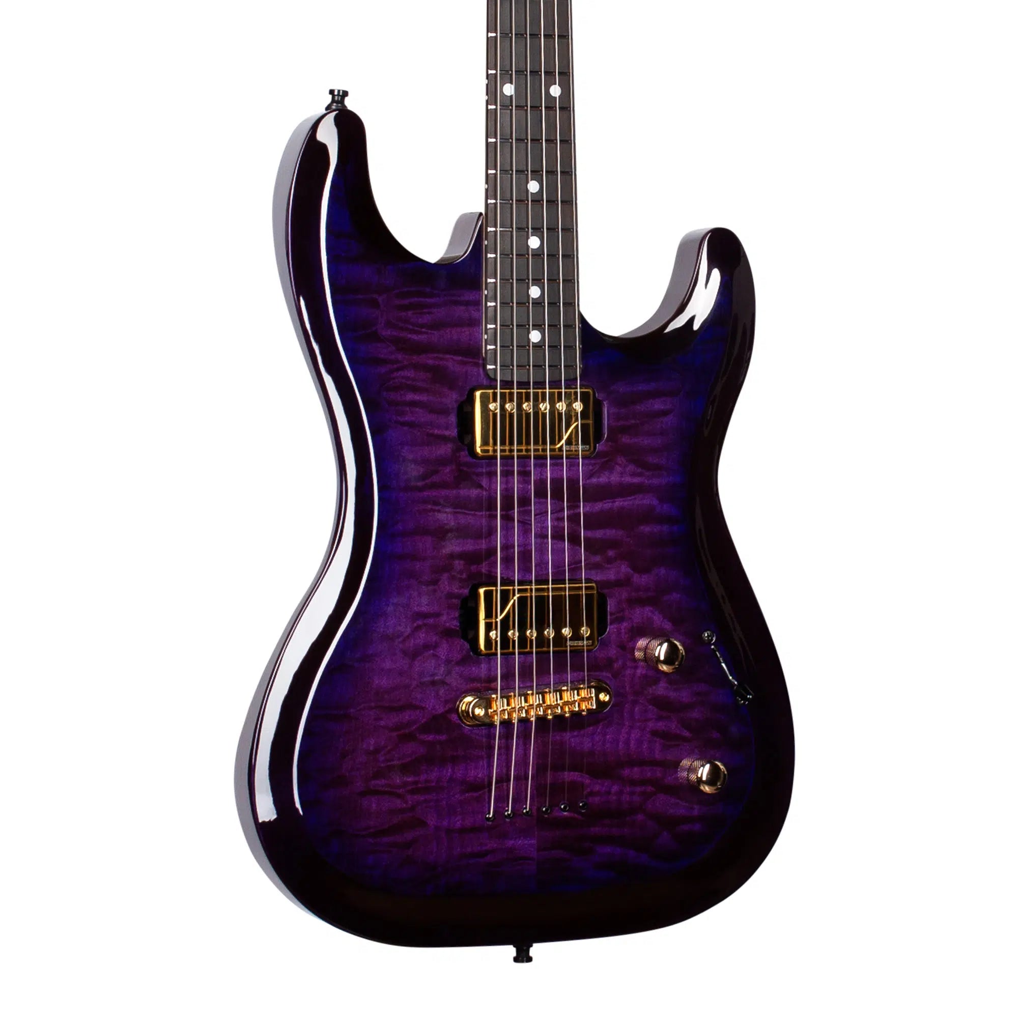 Godin Artisan ST-II Black Amethyst Electric Guitar w/Case