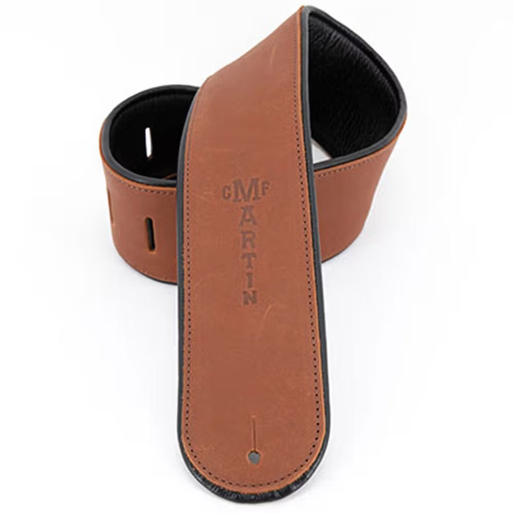Martin Strap Premium Rolled Leather Brown