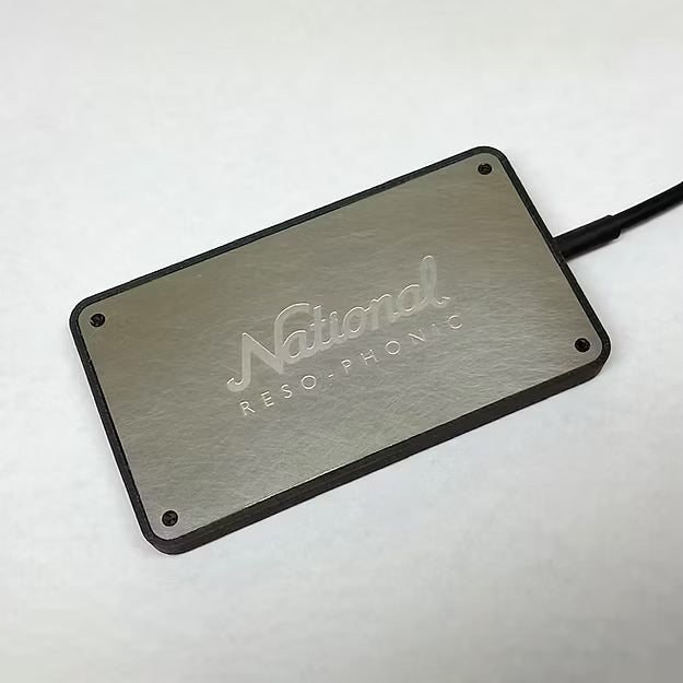 National Slimline Reso-Phonic Pickup Rubbed Nickel