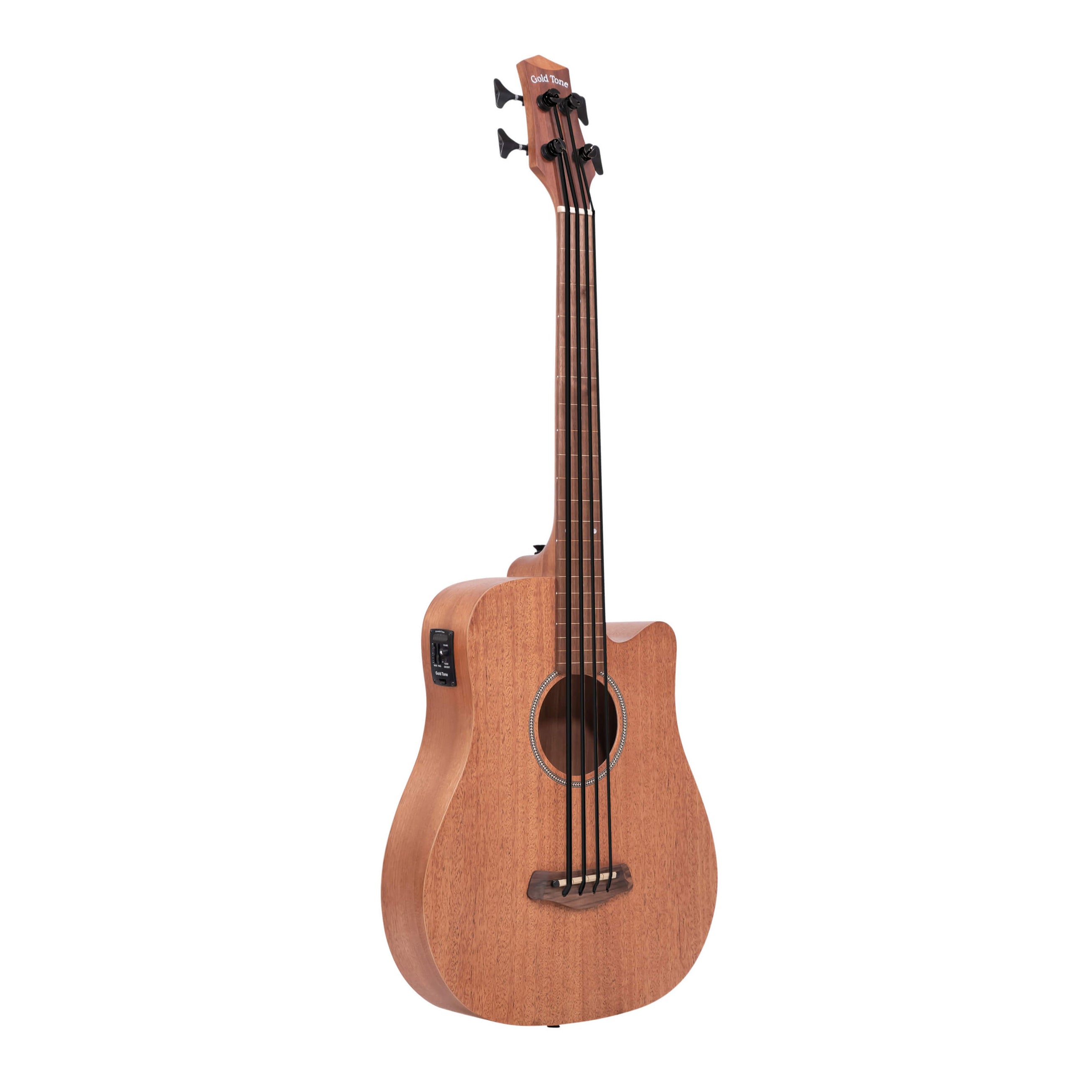 Gold Tone M-Bass 25FL  Fretless Acoustic-Electric  MicroBass w/Bag