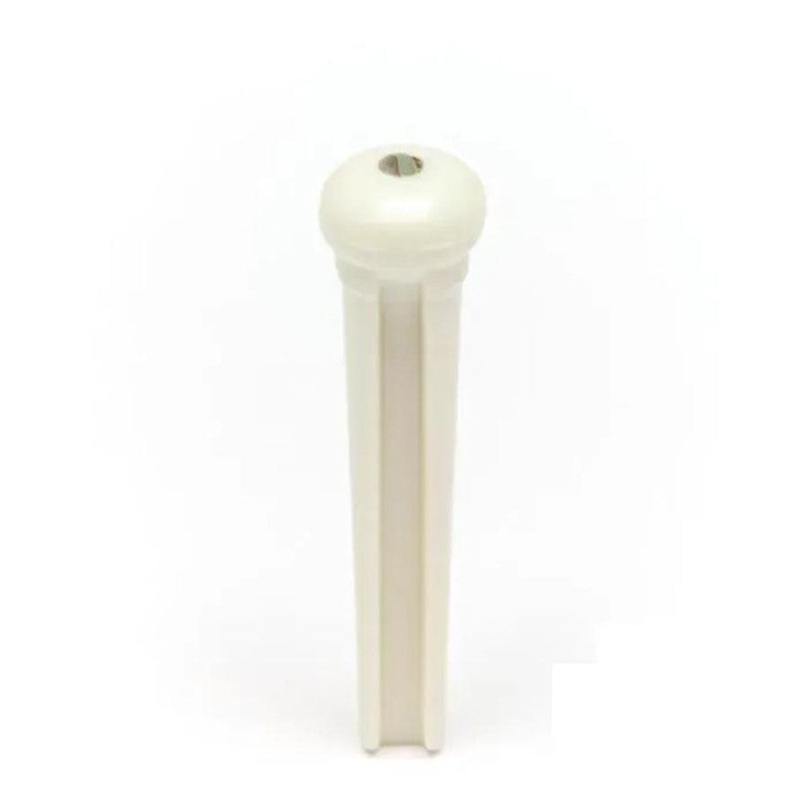Tusq GTP18 Set of 6 Bridge Pins Ivory/Paua Shell Dot