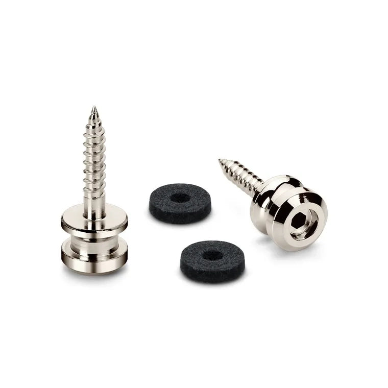 Schaller Endpins (Pair) for Schaller S-Locks Medium Length Nickel