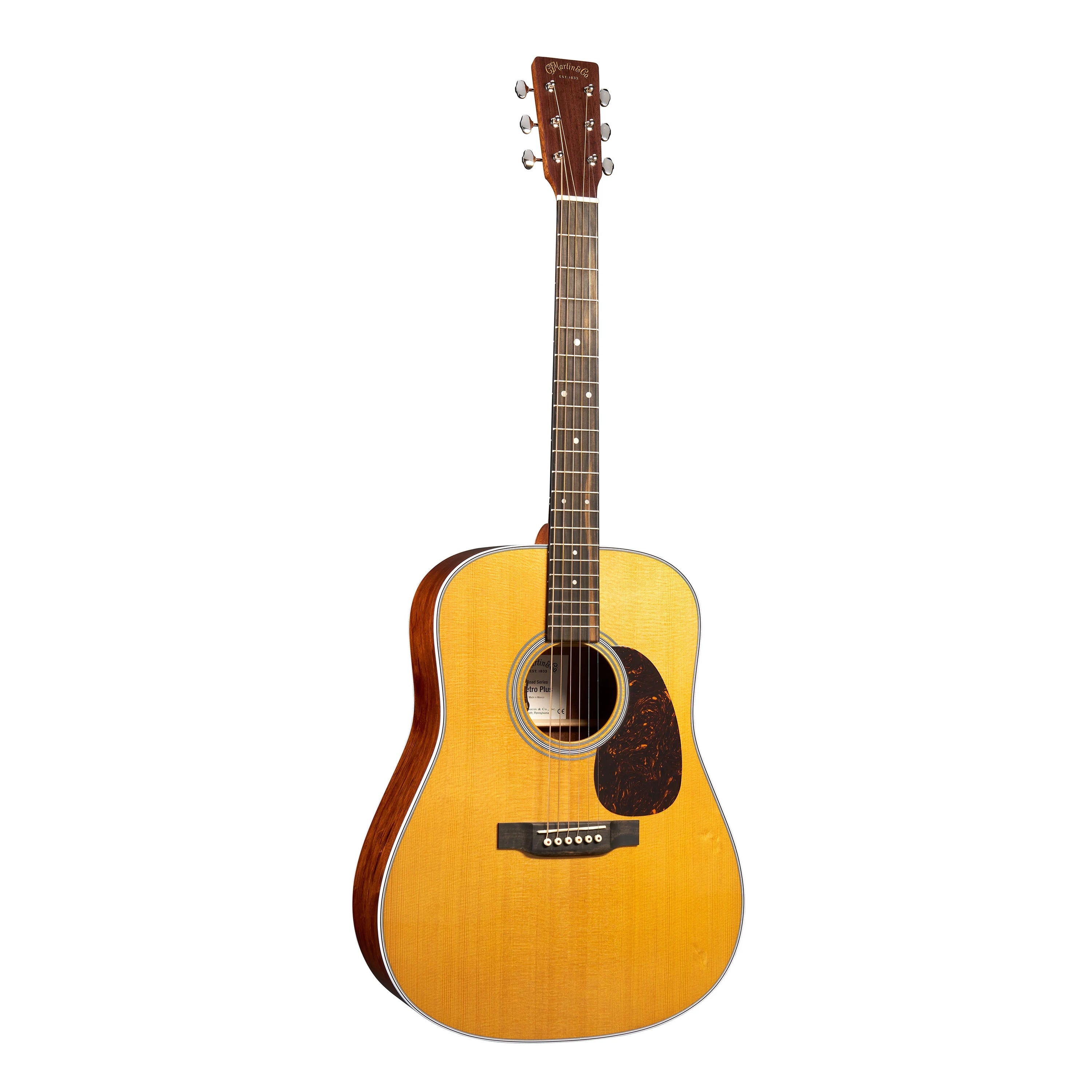 Martin DE Retro Plus Granadillo Road Series Dreadnought Acoustic Guitar w/Bag