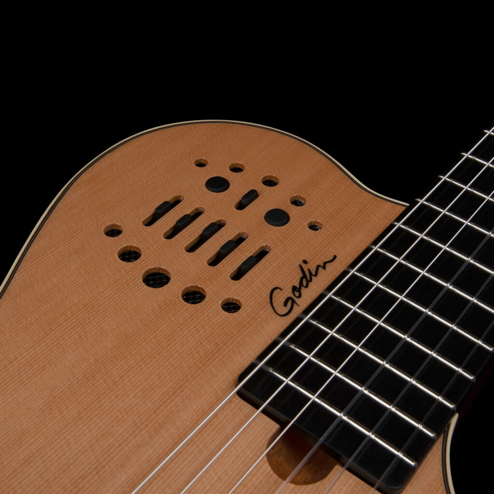 Godin Multiac Grand Concert SA Natural HG Classical Guitar w/Bag