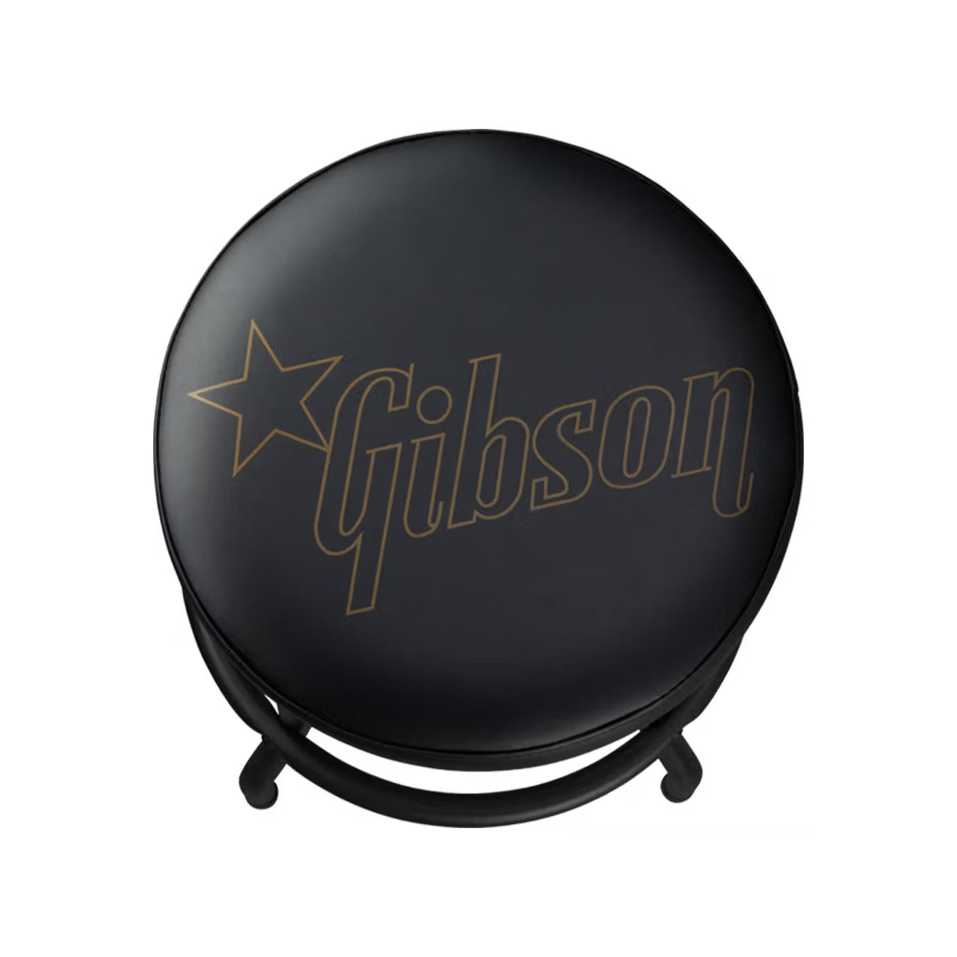 Gibson Premium  Guitar Stool Star Logo Short