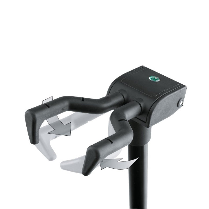 K&M 17670 Memphis Pro Guitar Stand Black