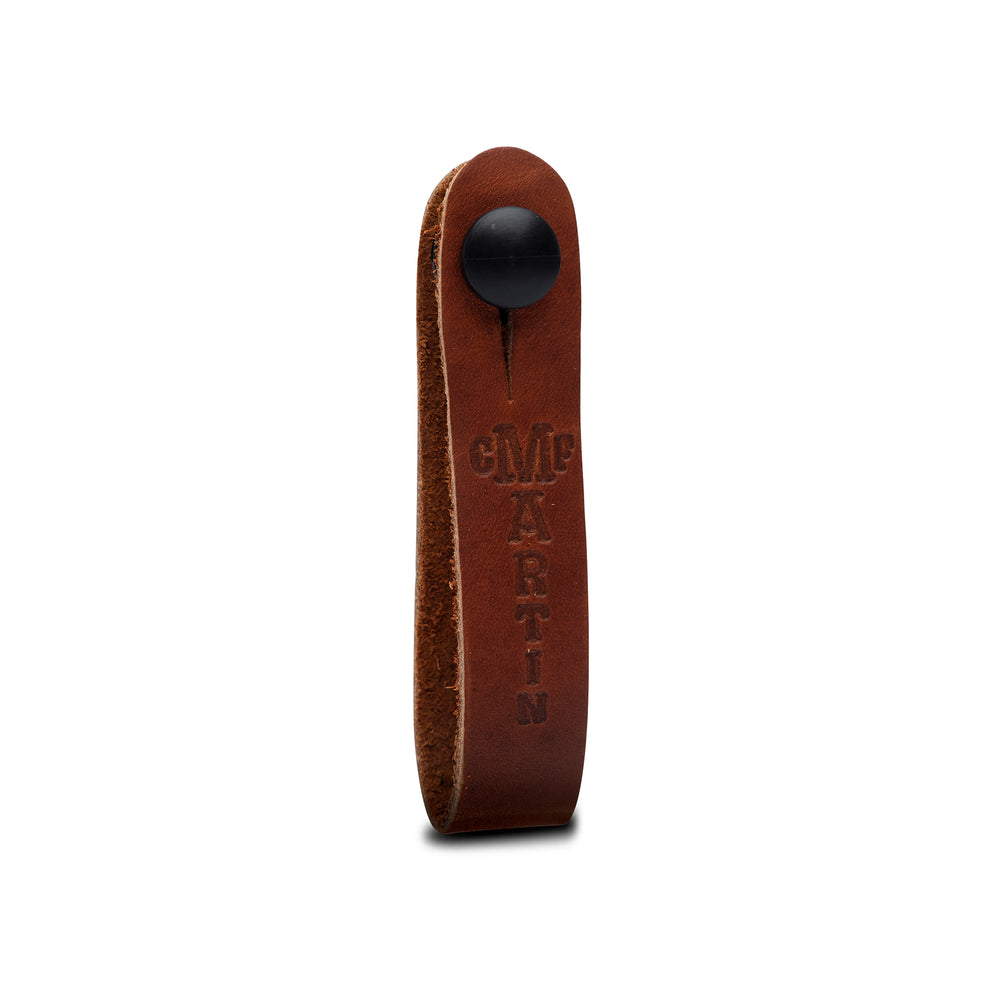 Martin Headstock Tie Strap Button Brown