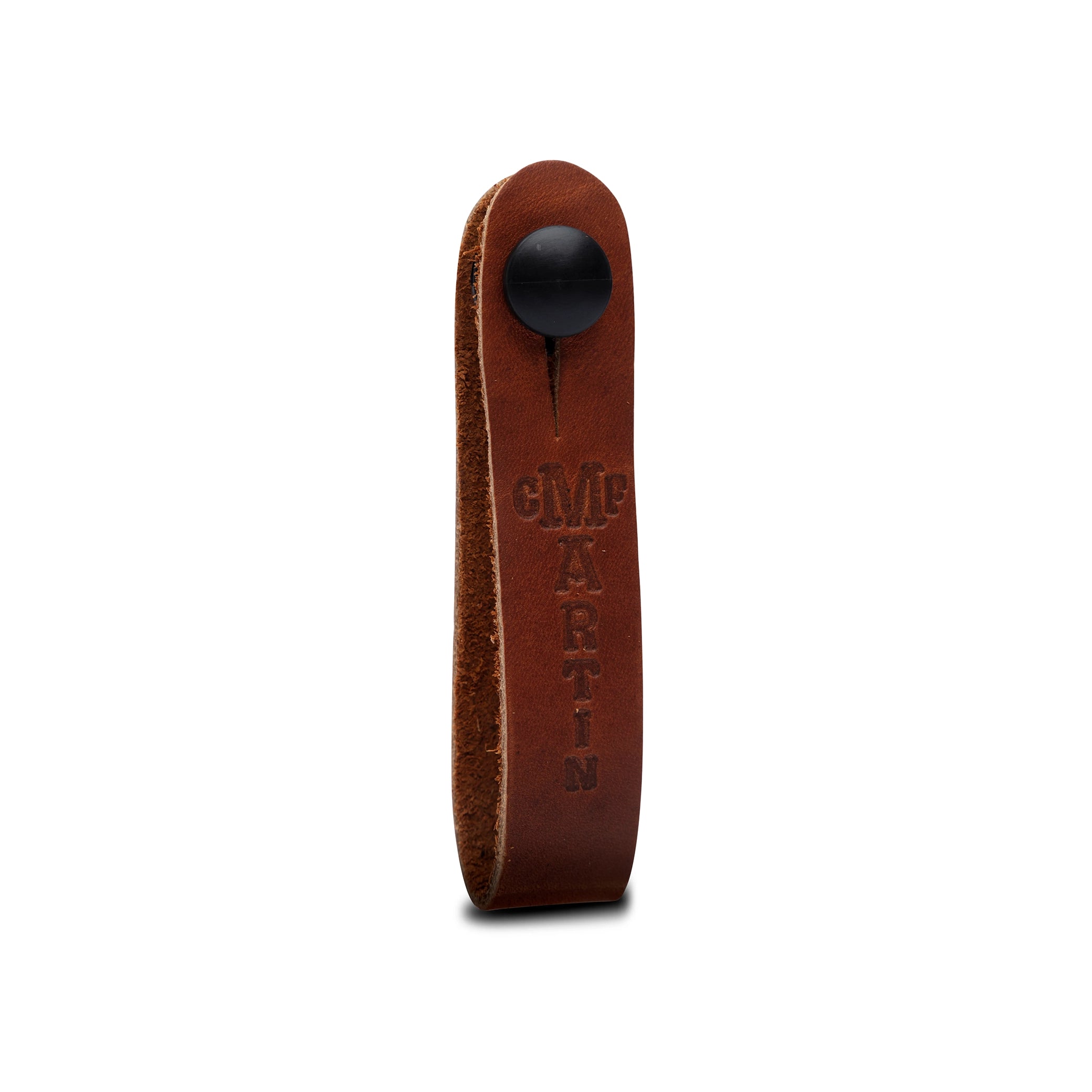 Martin Headstock Tie Strap Button Brown