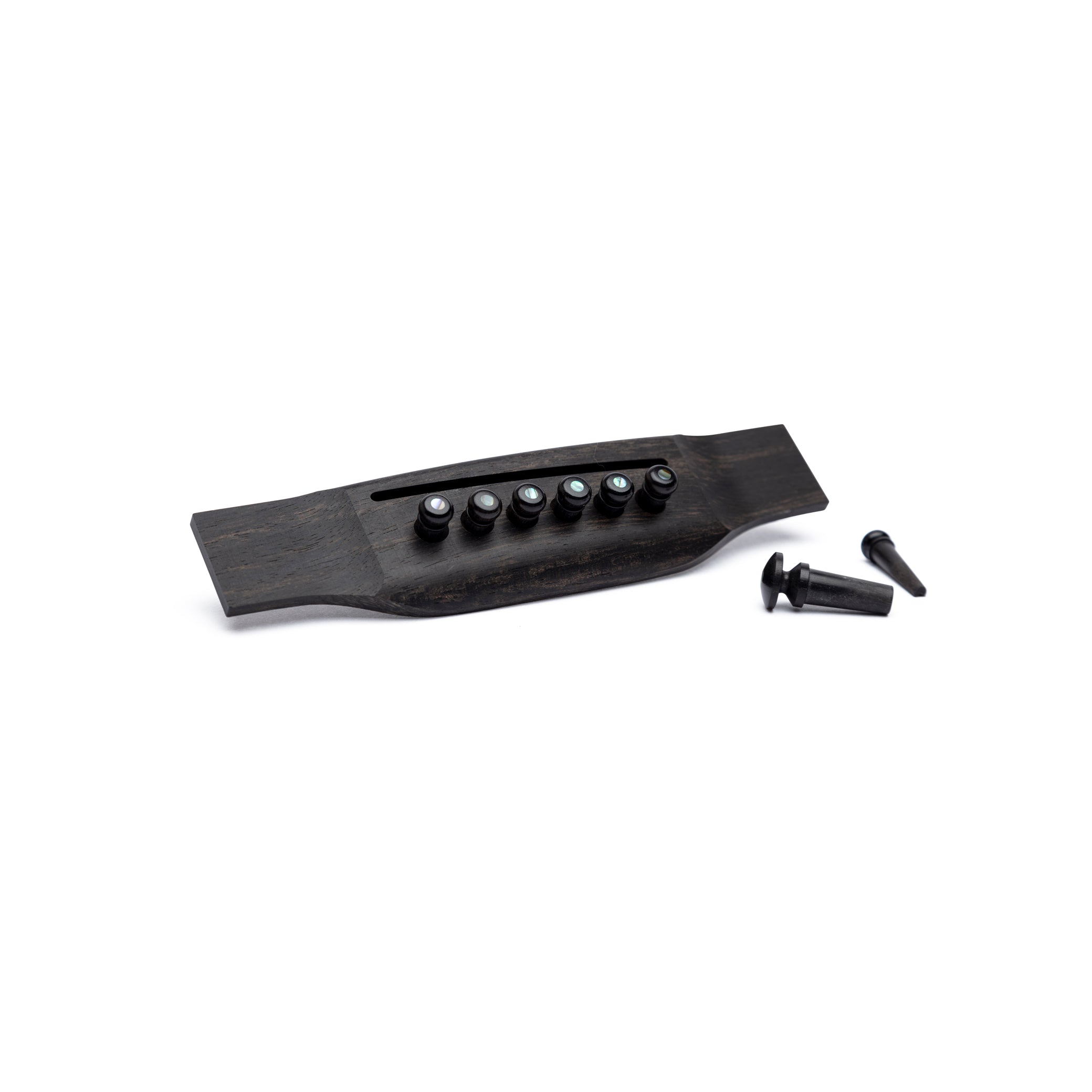 Martin Ebony Bridge Pins Paua Pearl Set of 8