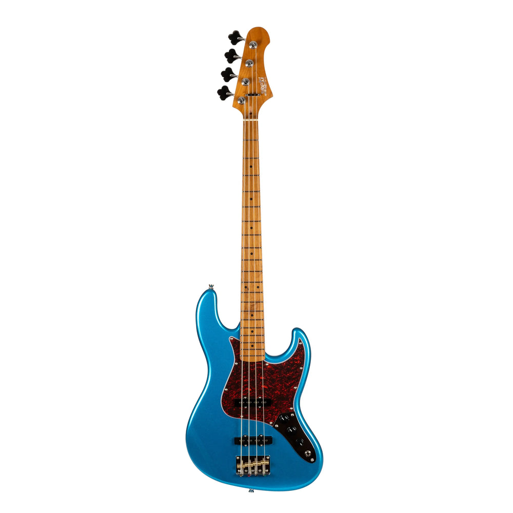 Jet JJB-300-LPB HH, Roasted Maple, Lake Placid Blue Electric J-Bass