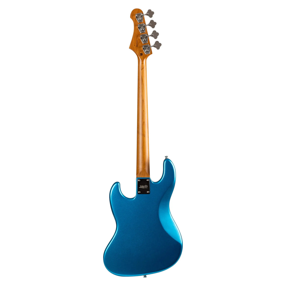 Jet JJB-300-LPB HH, Roasted Maple, Lake Placid Blue Electric J-Bass