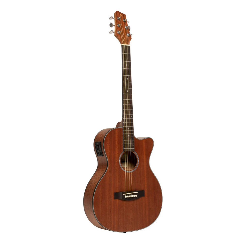 Stagg SA25-ACE Mahogany Auditorium Acoustic Guitar Cutaway w/EQ