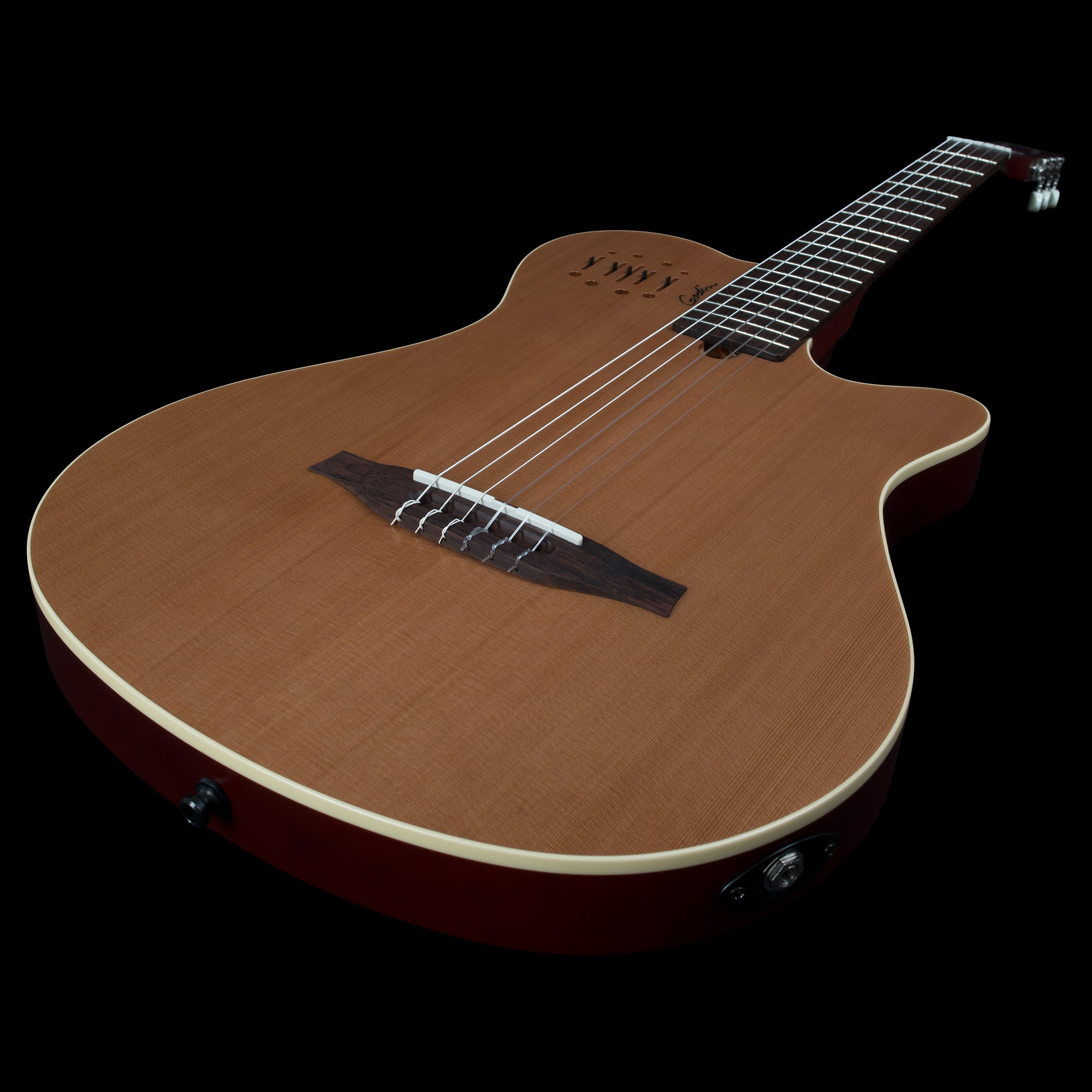 Godin Multiac Grand Concert Encore Natural SG Classical Guitar w/Bag