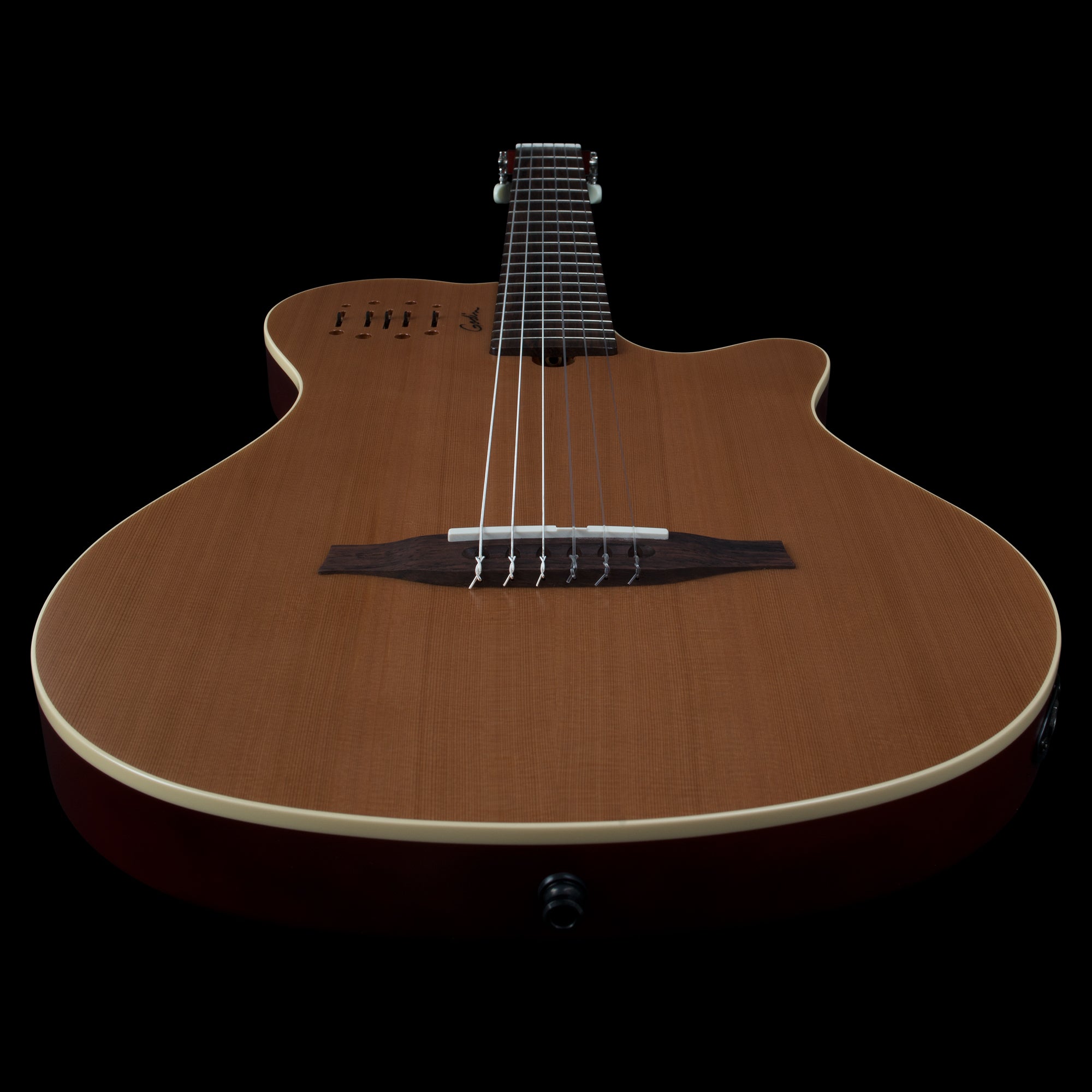Godin Multiac Grand Concert Encore Natural SG Classical Guitar w/Bag