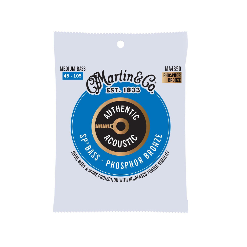 Martin MA4850 Acoustic Bass Strings Phosphor Bronze 45-105