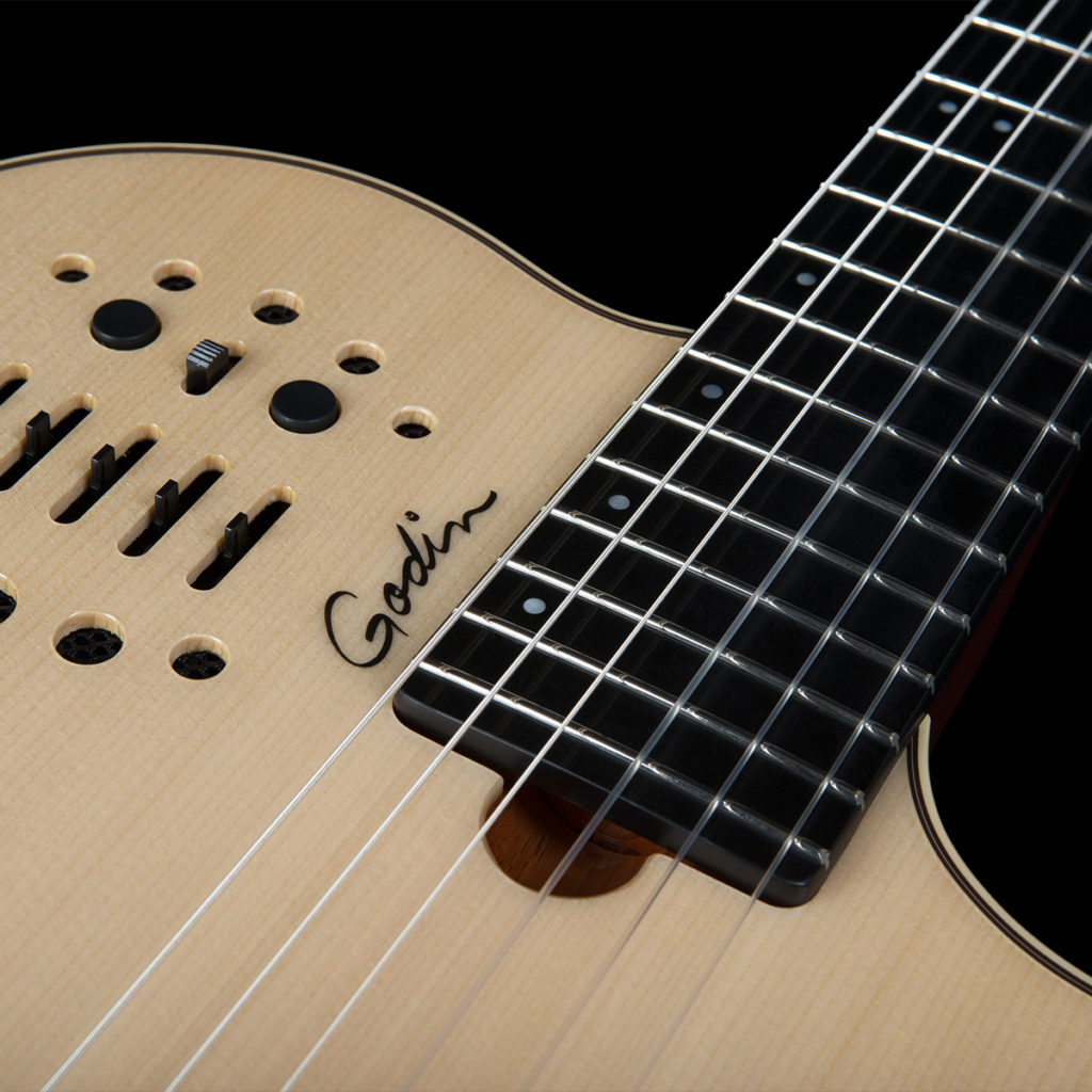 Godin Multiac Natural HG Classical Guitar w/Bag