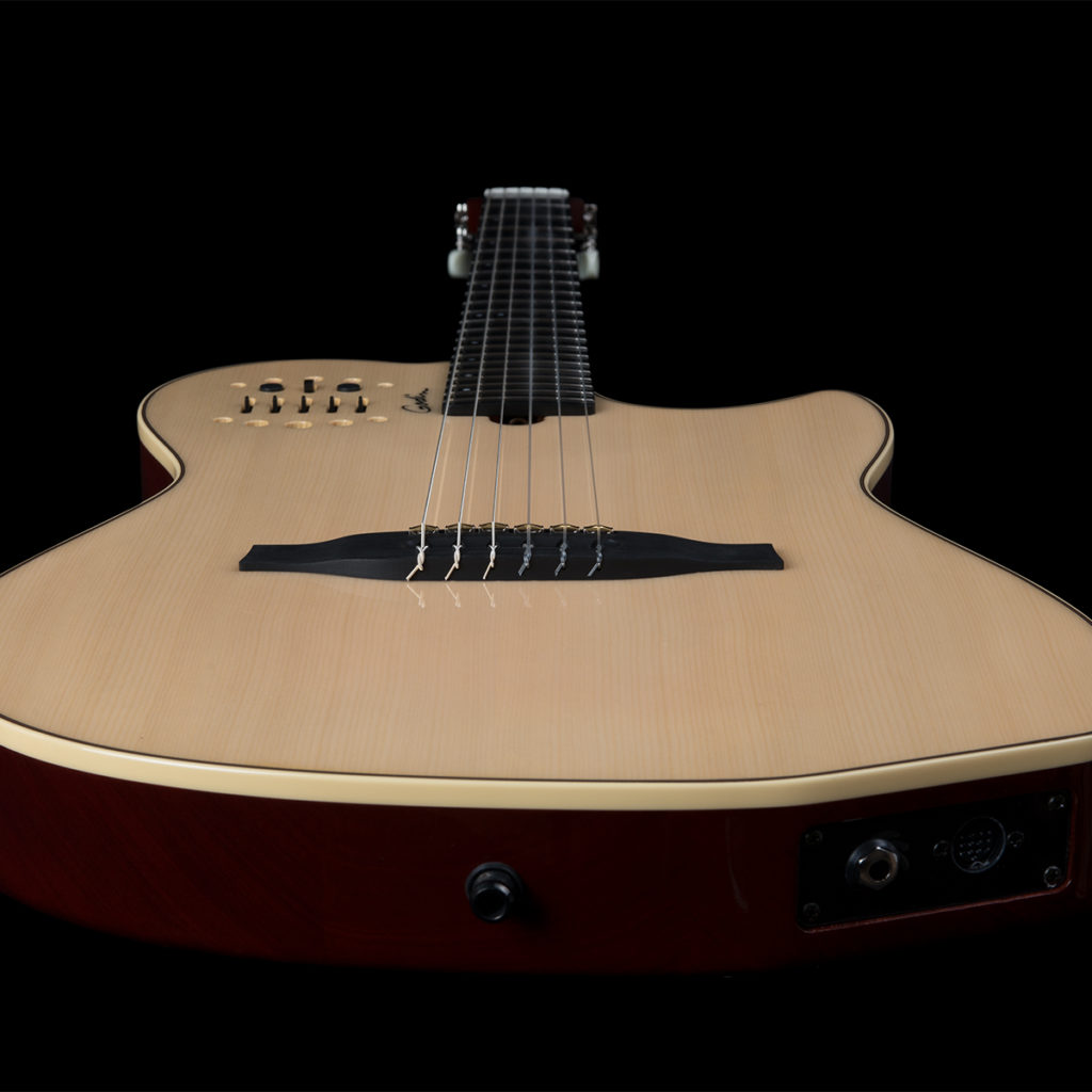 Godin Multiac Natural HG Classical Guitar w/Bag